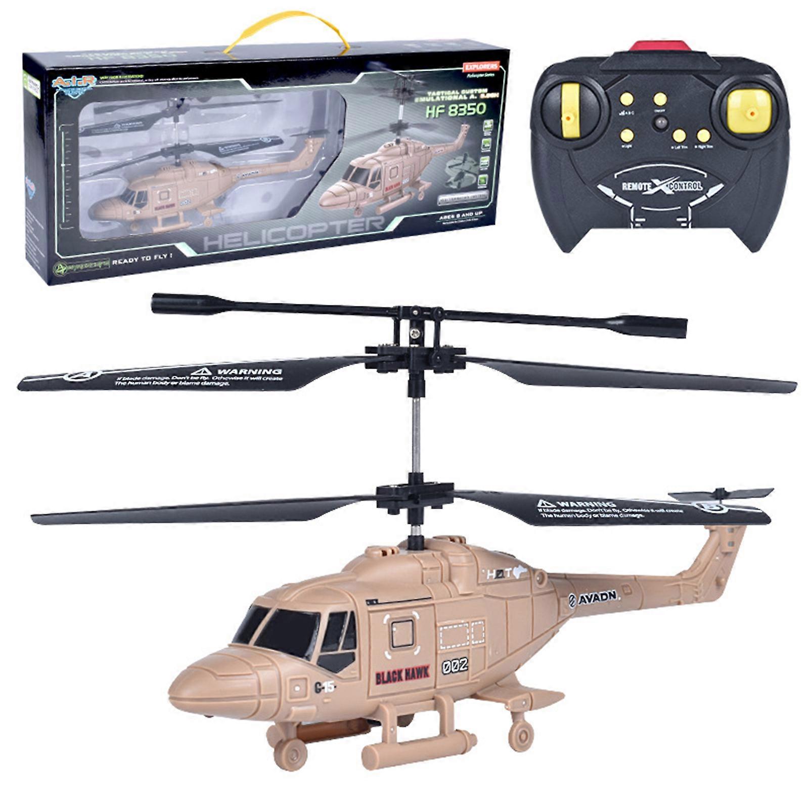New Remote Control Helicopter, 3.5 Channels RC Drone Helicopter w/ LED Light Night