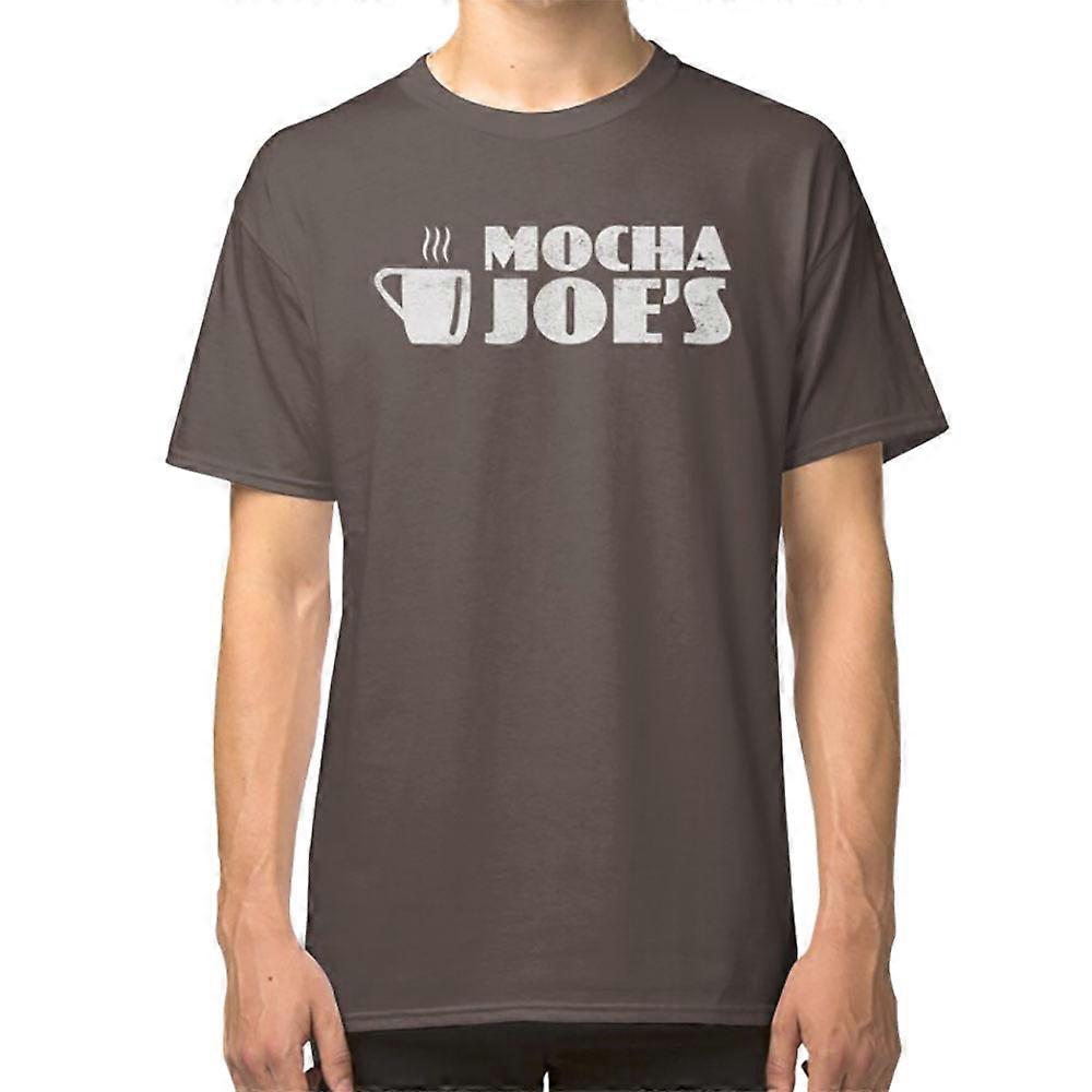 Mocha Joe's (white) - Curb T-shirt