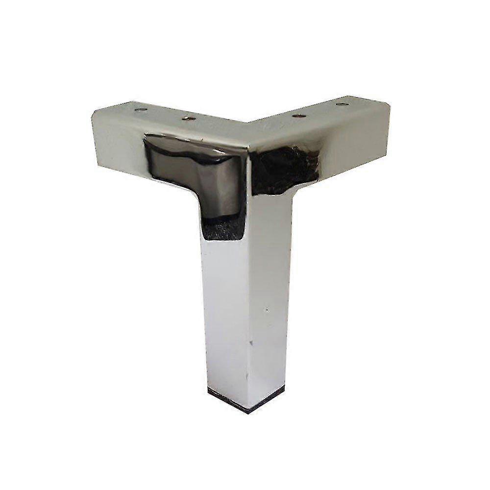 Chrome Angular Furniture Leg 13 Cm (1 Piece)