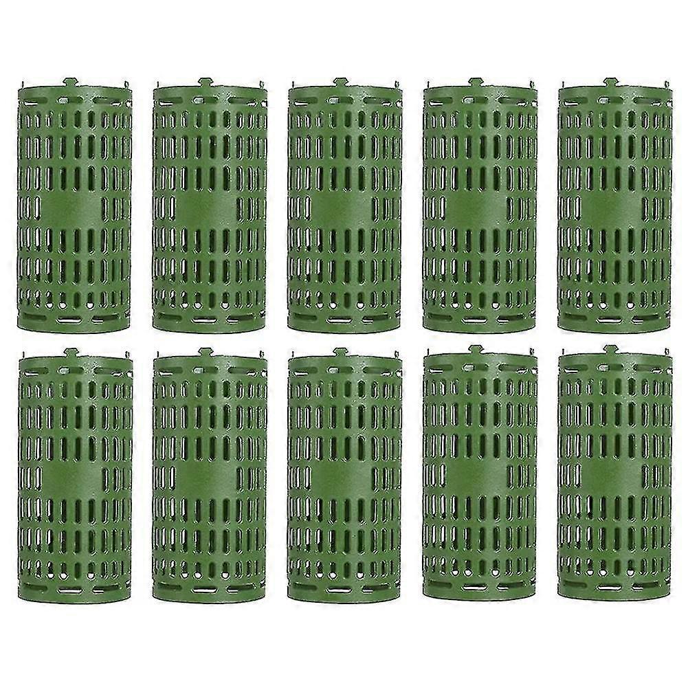 10 Pack Plastic Plant Tree Trunk Protectors Easy Flexible Tree Guard