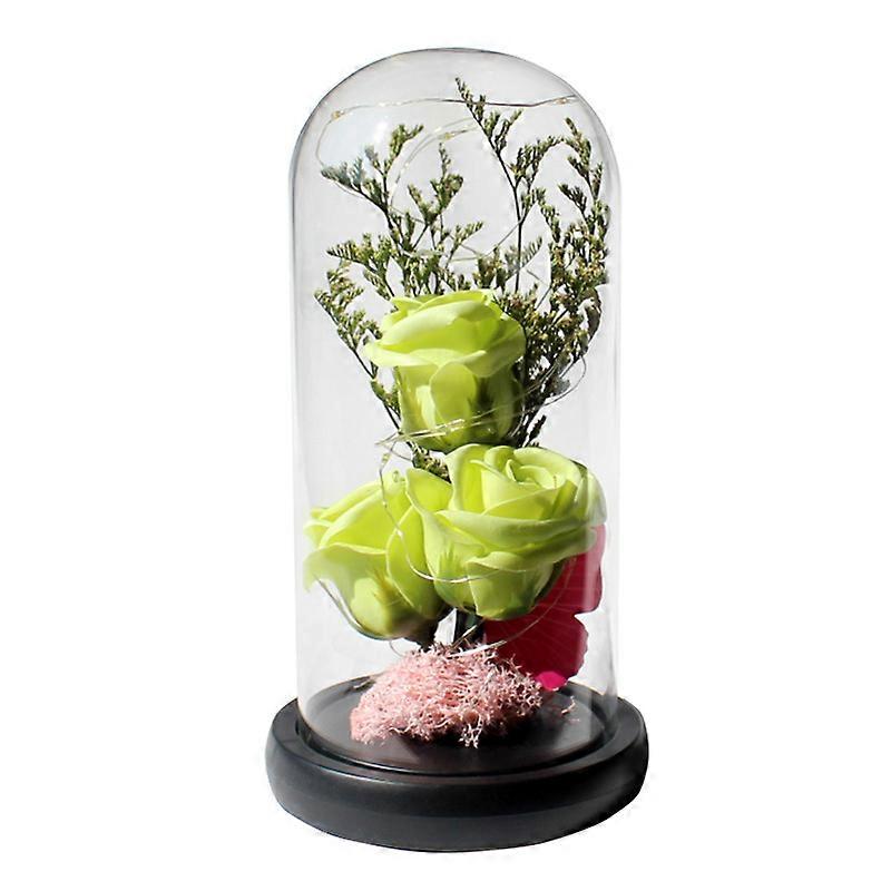 Simulation Rose Glass Cover Gift Box Valentine's Day To Send Girlfriend Christmas New Year Gift