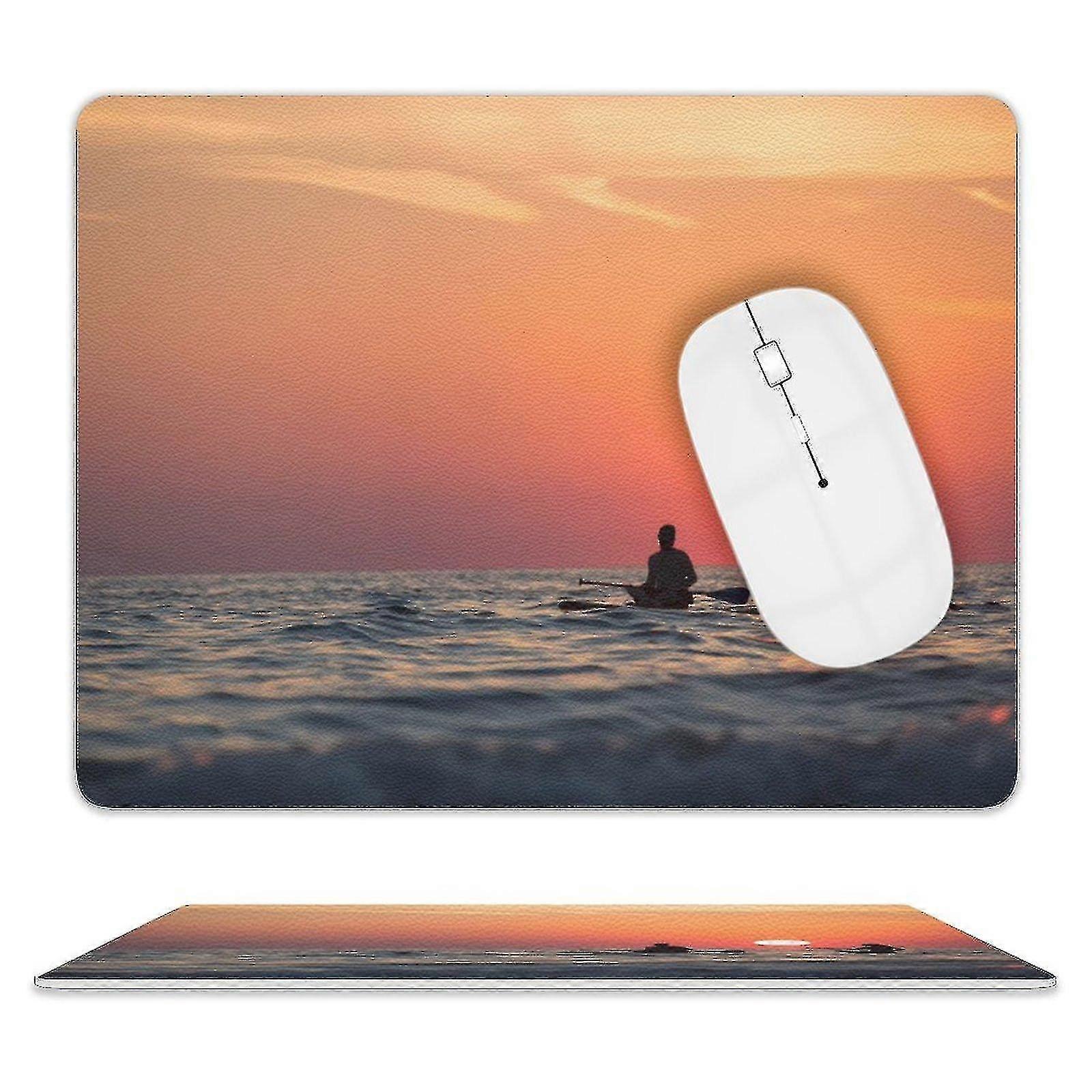 Wave Print Mouse Pad For Laptop_y High Quality