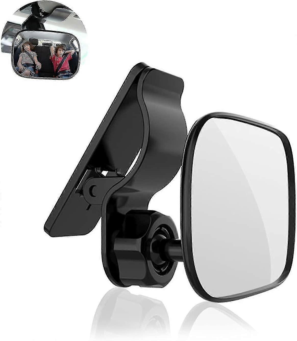 Specchietto retrovisore per auto per bambini, specchietto retrovisore per auto per bambini con rotazione a 360°, specchietto retrovisore per bambini