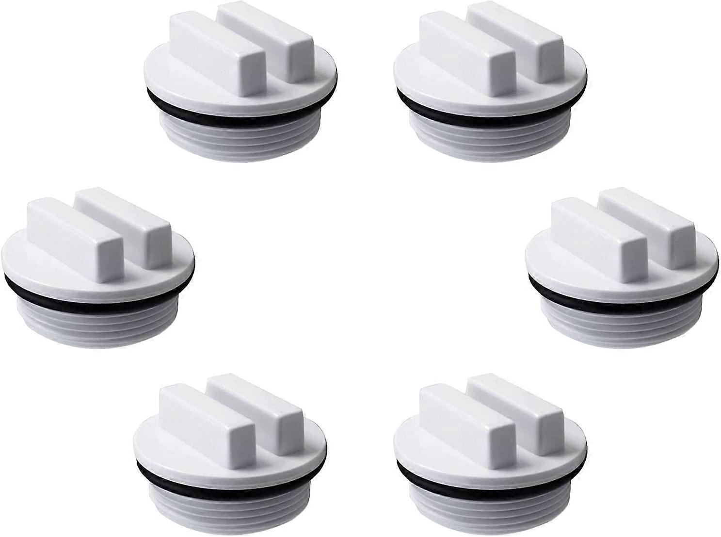 1.5" Threaded Pool Spa Return Line Winterizing Plug & Pool Filter Drain Plug SP1022C with O-Ring