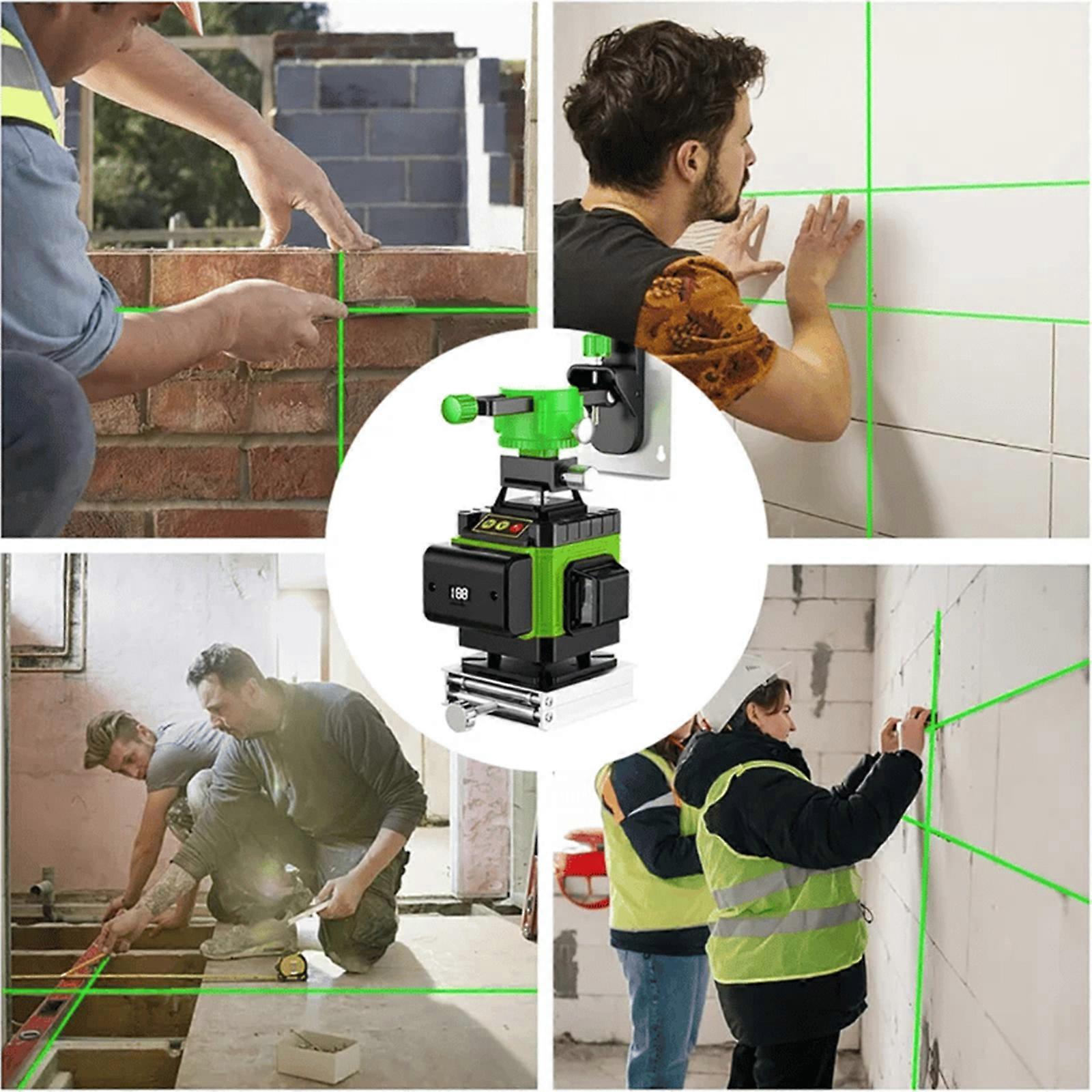 8 Lines 360 Cross Line Laser Level Self leveling Professional