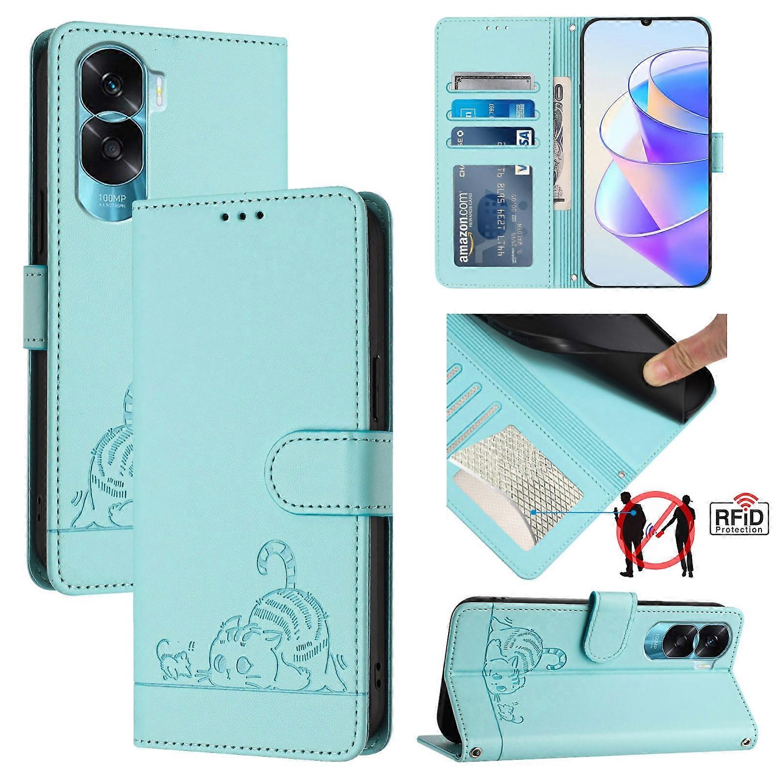 Cat Pattern Case For Honor 90 Lite 5G/X50i 5G