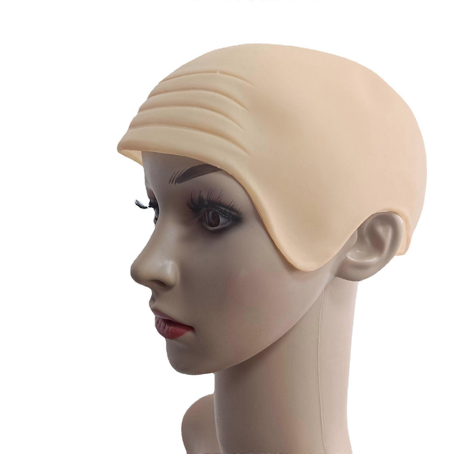 thumbnail image 2 of Funny Wig Short Hair Wig Light Brown Monk Costume For Adults Cosplay 2 of 12