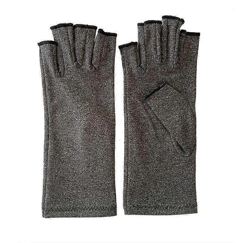 Rehabilitation Gloves Non-slip Breathable Health Care Nursing Half-finger Gloves Rehabilitation Training Pressure Gloves