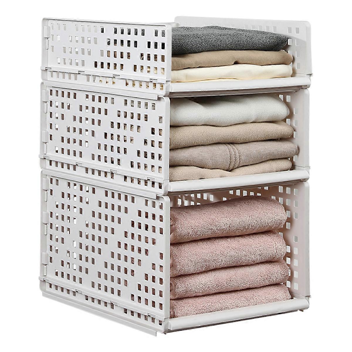 Wardrobe Dividers Clothes Drawer Storage Closet Shelf Organizer