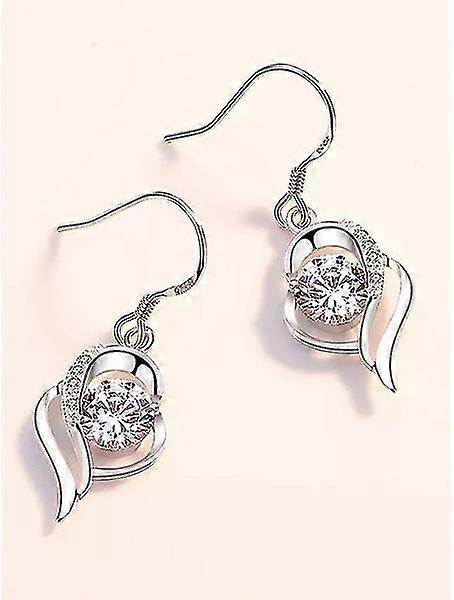 Romantic Exquisite Love Earrings [white]