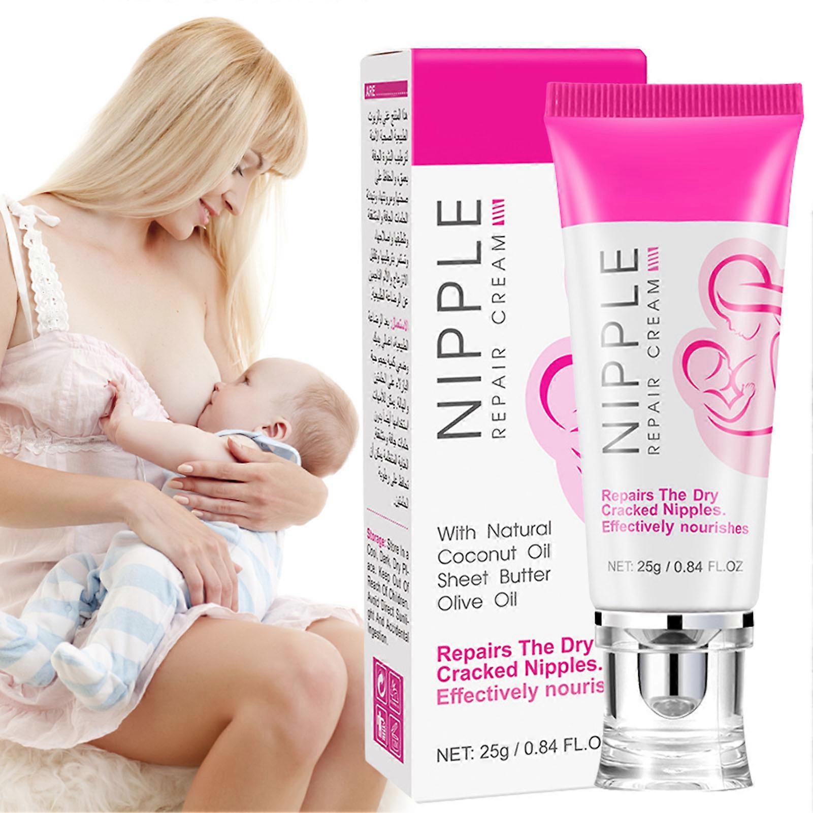 Creme de peito para dor quebrada 25ml mamilo amamentando mães de cuidados íntimos