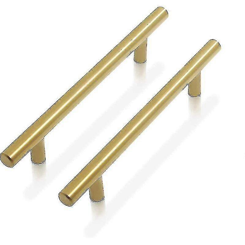 5pcs Gold Stainless Steel Units Door Knobs Furniture Pull Handle