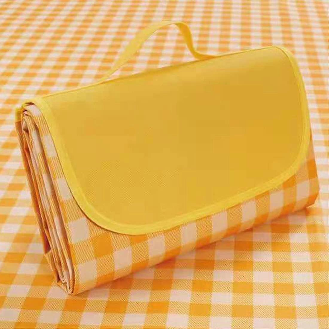 Oversized picnic blanket beach blanket, waterproof and sand-proof, foldable and portable, suitable for outdoor camping, hiking, traveling, grass parks