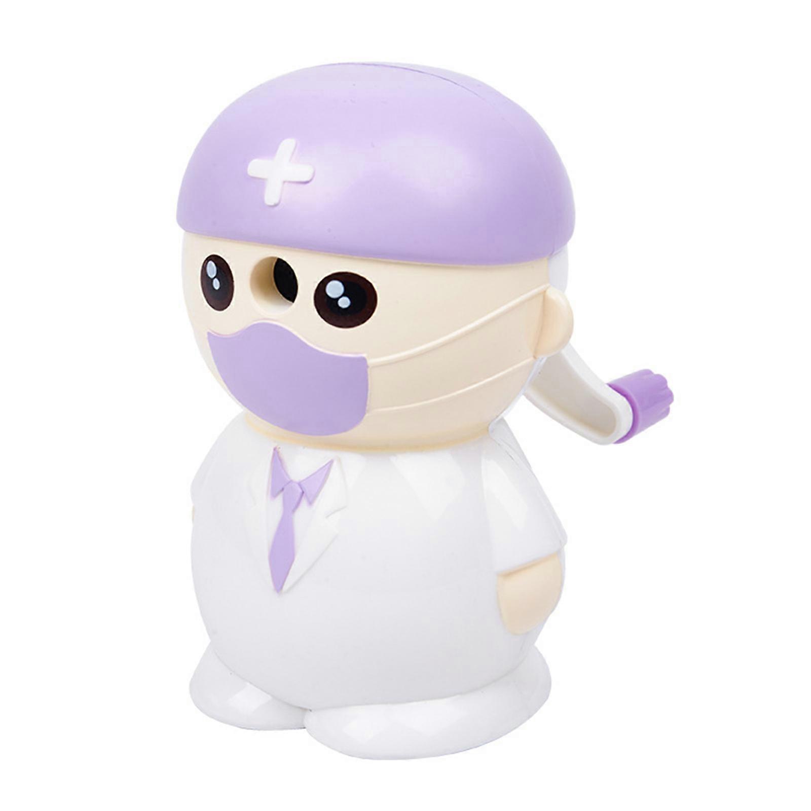 Cartoon Pencil Sharpener Single Hole Sharpener for Charcoals Colored Pencils