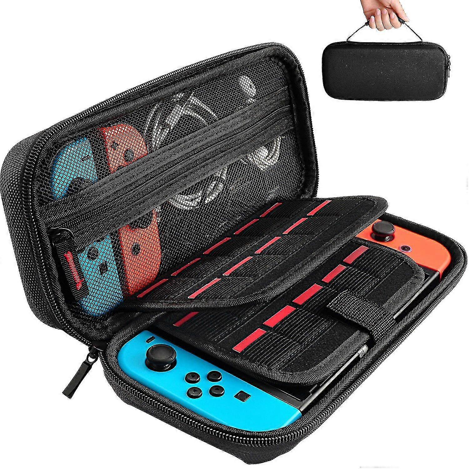 Capa de capa de transporte rígido para Nintendo Switch, capa protetora