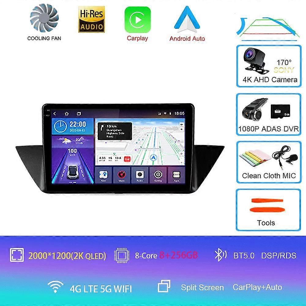 Radio auto Android14 Carplay Pentru Bmw X1 E84 2009 2010 2011 2012 Navigație GPS Multimedia Player Wifi + 4g Stereo Auto Dsp Video Bt