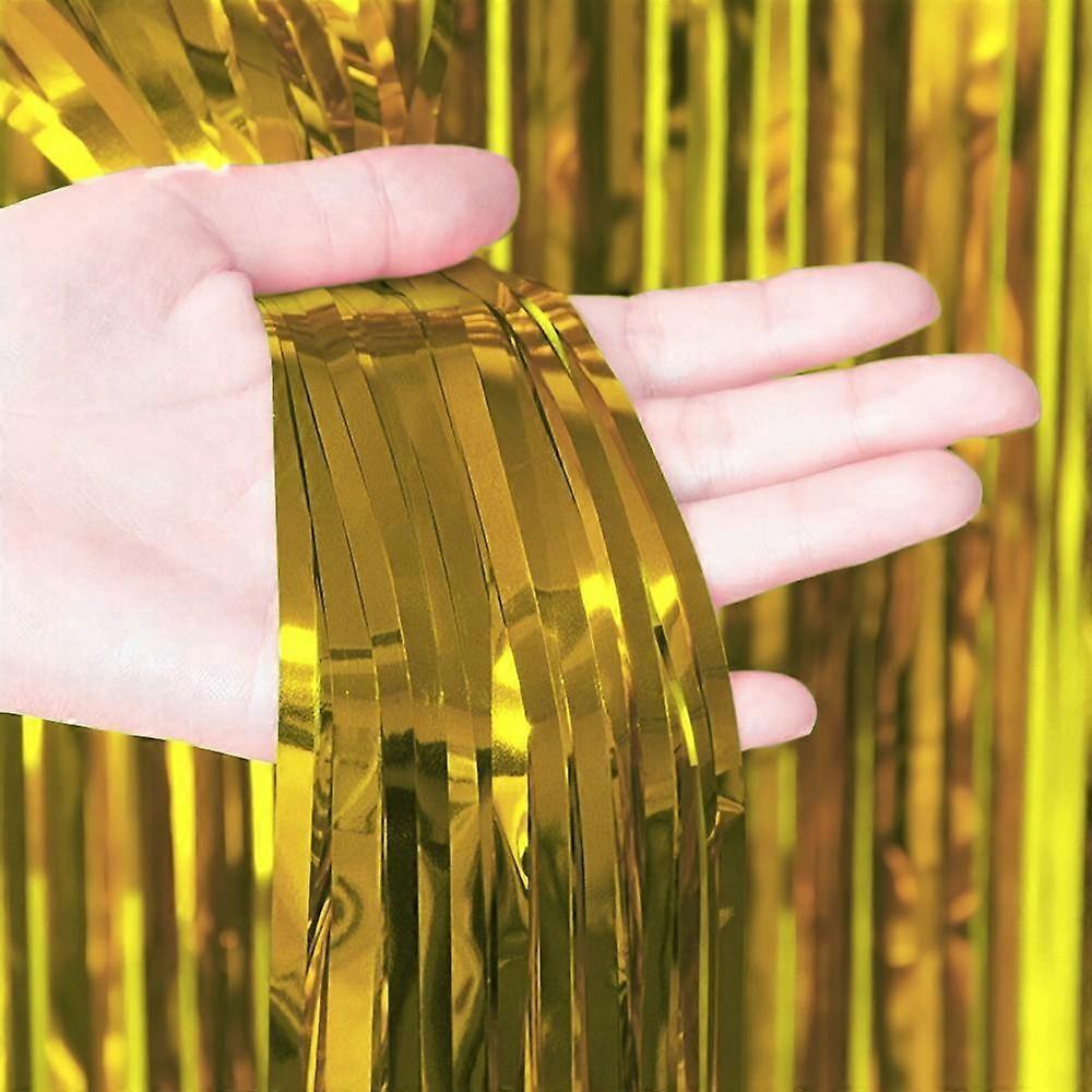 Cortina de aluminio (oro)