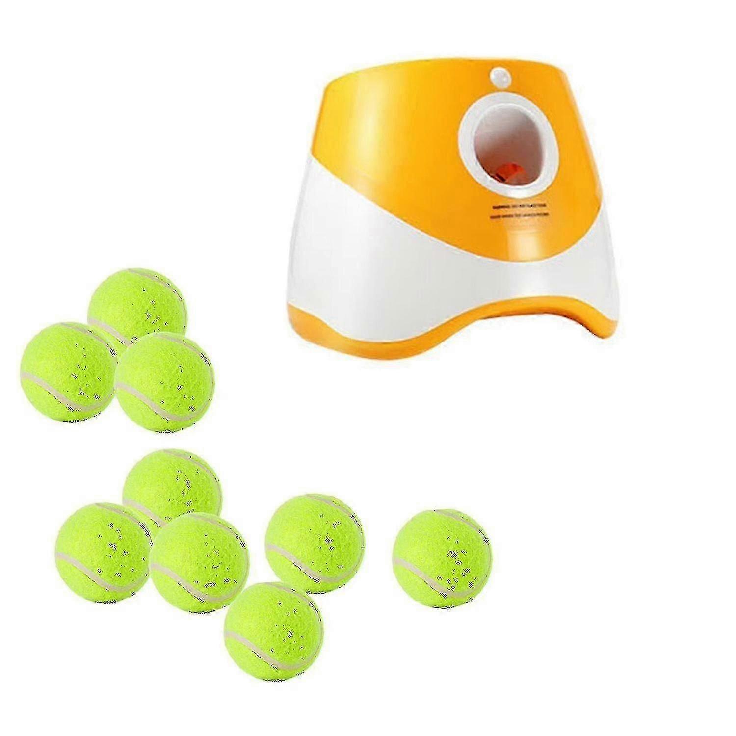 Dog Automatic Ball Launcher With 3/6/9 Balls Durable Ball Throwing Machine For Small Medium Dog
