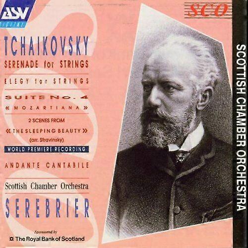 Pyotr Ilyich Tchaikovsky Serenade for Strings Elegy Suite No. 4 CD