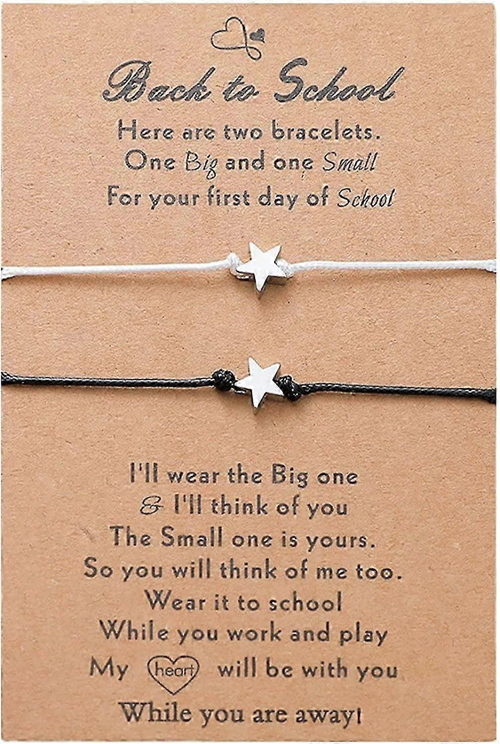2PCS Star Bracelet Cadeaux Mode Bijoux Simple Bracelets