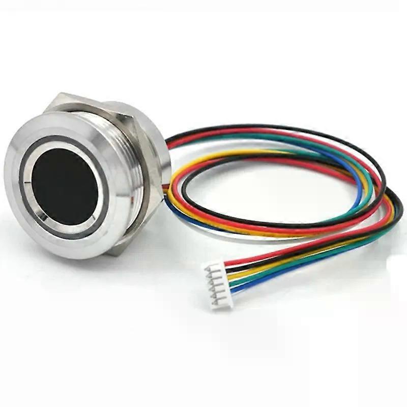 R503-5V RGB LED DC5V UART MX125-6Pin Waterproof Capacitive Fingerprint Module Sensor Scanner For Arduino Android