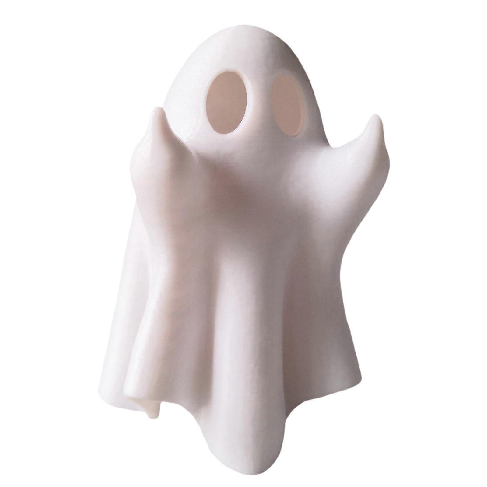 Glowing Specter Resin Figurine Decors Practical Specter Resin Miniature Statue Unique Gift for Halloween Enthusiasts