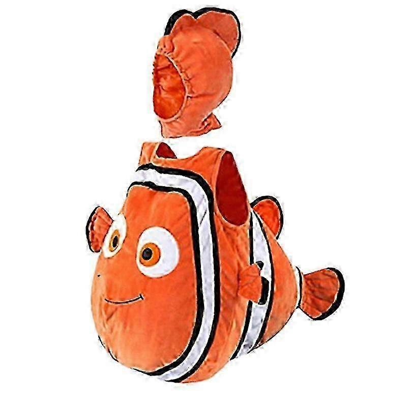 Cadılar Bayramı Noel Partisi Bulma Nemo Palyaço Balığı Çocuk Kostümü - JA