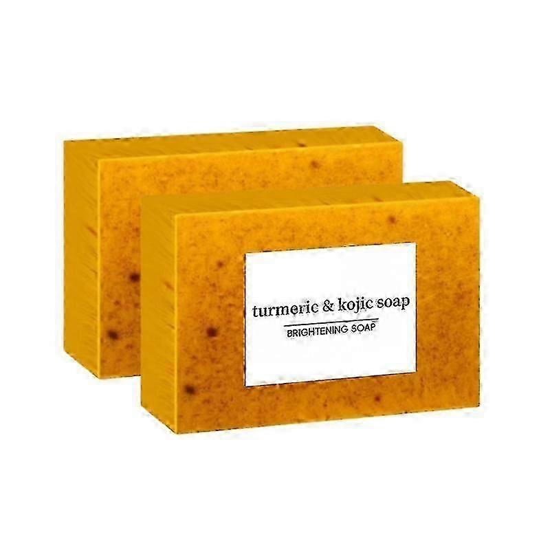 2X Turmeric & Kojic Acid Brightening Soap Whitening Dark Spot