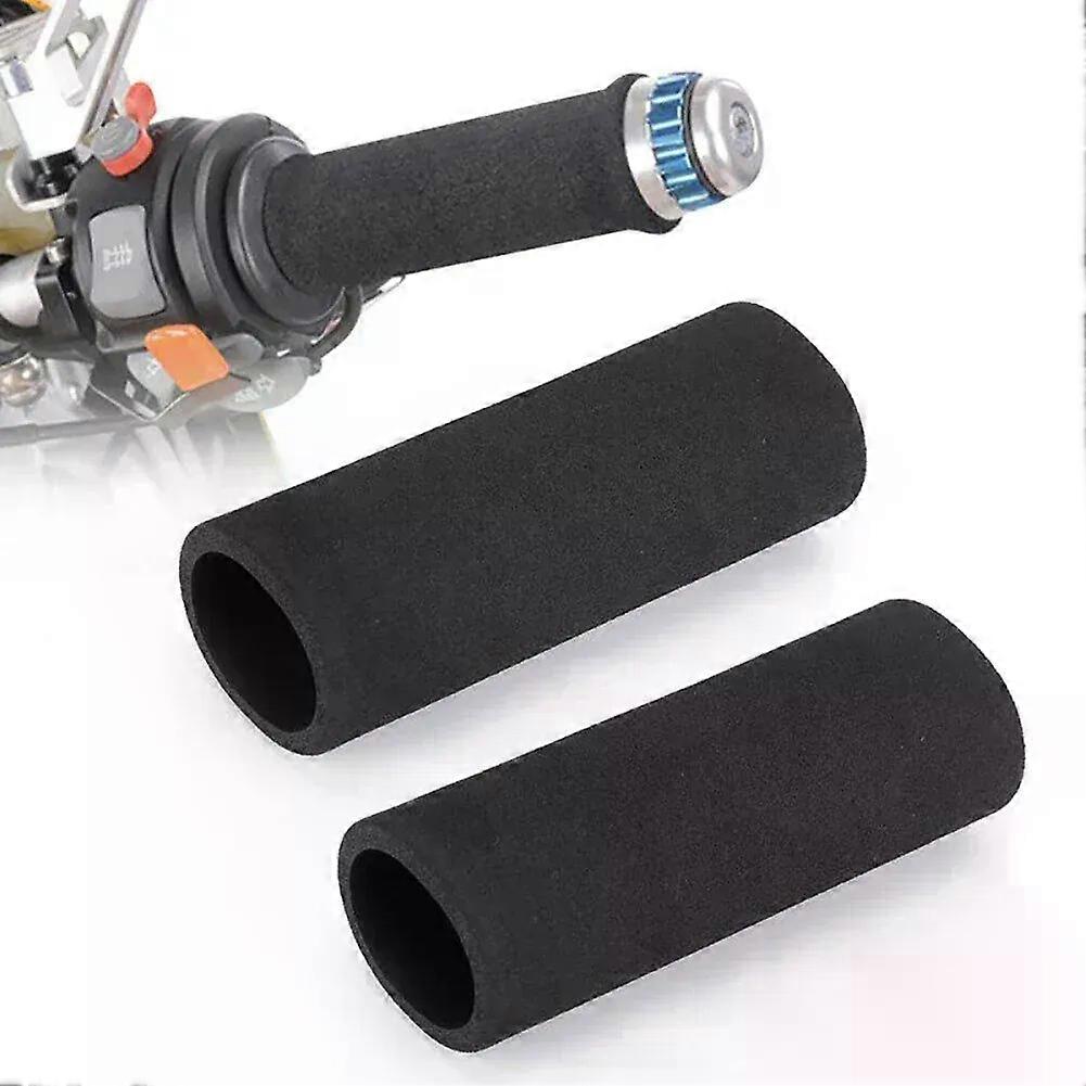 Motorcycle Hand Protector Handlebar End Anti Vibration Handle Bar Foam Comfort Anti Vibration Handle Grips
