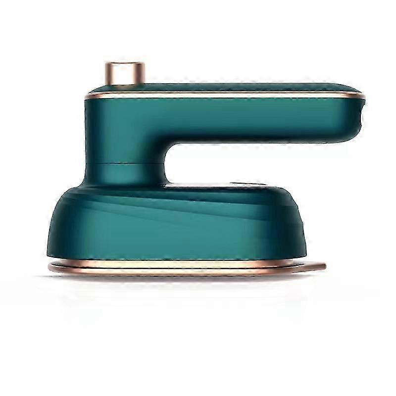 Green foldable and travel - friendly upgraded handheld garment steamer, can be used as a mini iron