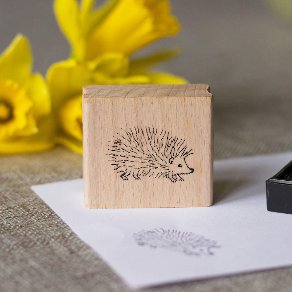 Hedgehog Animal Rubber Ink Stamp Mounted Craft Scrapbook Greetings Card Making