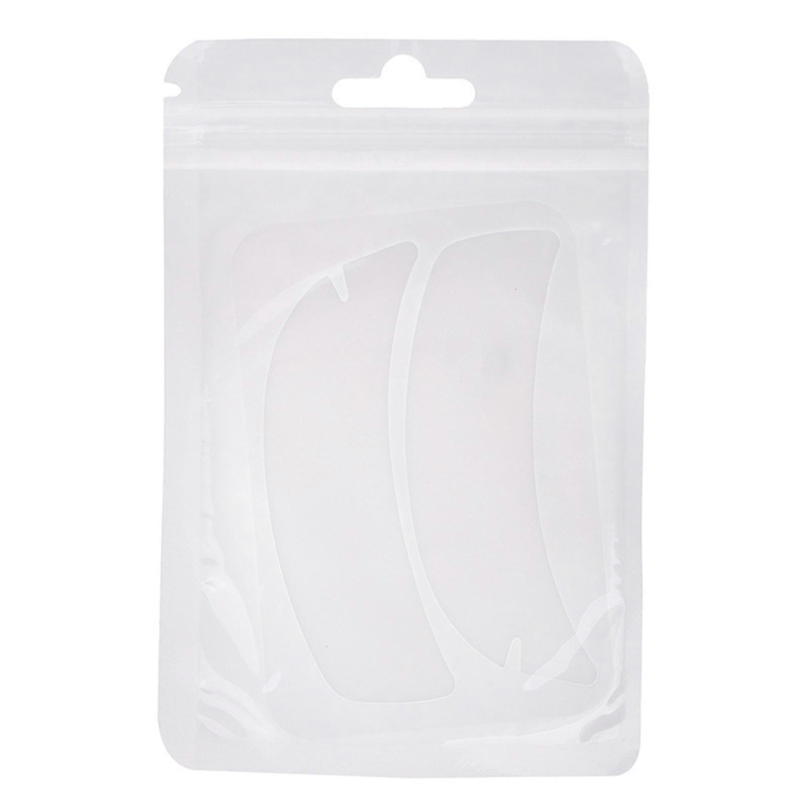 1 Pair Eyelash Perm Silicone Eye Pads Eyelash Lash Lifting Curler Patches Tool Under Eye Pads Silicone Reusable Eye Pad White