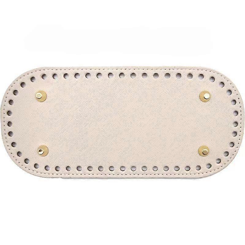1Pcs Handmade DIY Woven Handbag Bottom Accessories Tulip Handbags Material PU Bag Bottom Plate