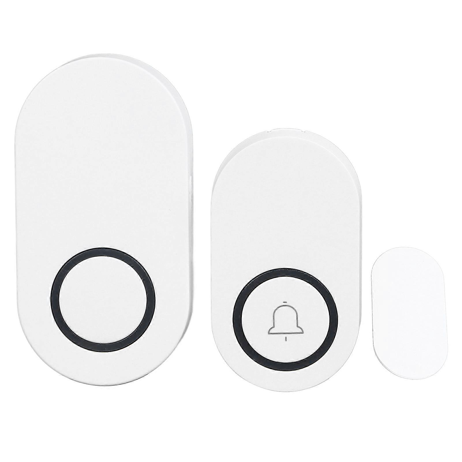 Self-generating, IP65 waterproof, self-powered wireless doorbell with 60 ringtones