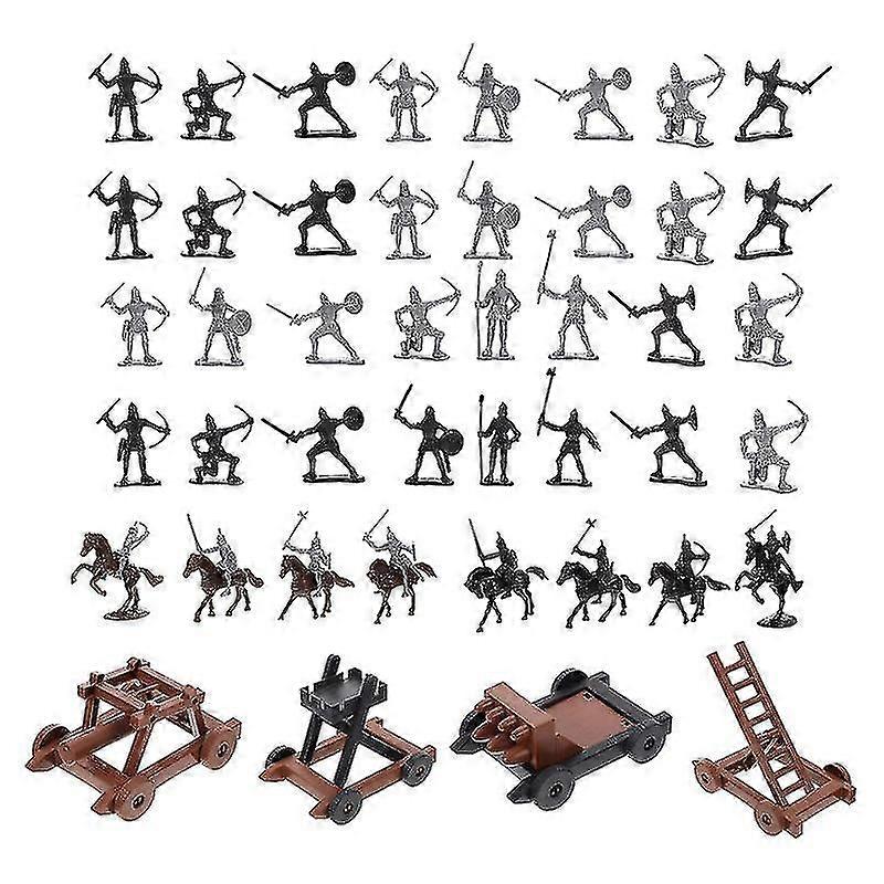 1set Middeleeuwse Ridderfiguren