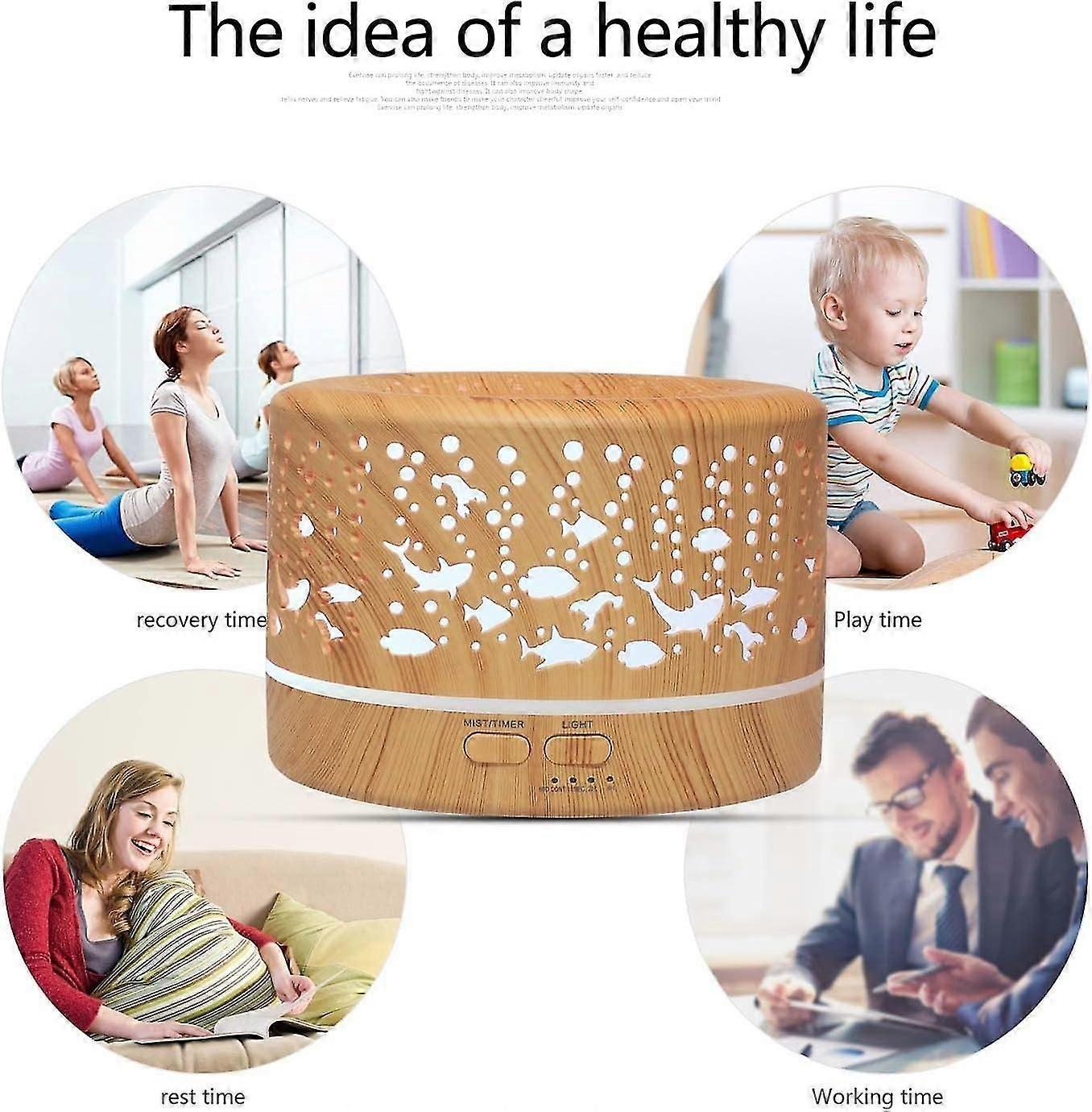 Aromatherapie-Diffusor, Luftbefeuchter mit Timer