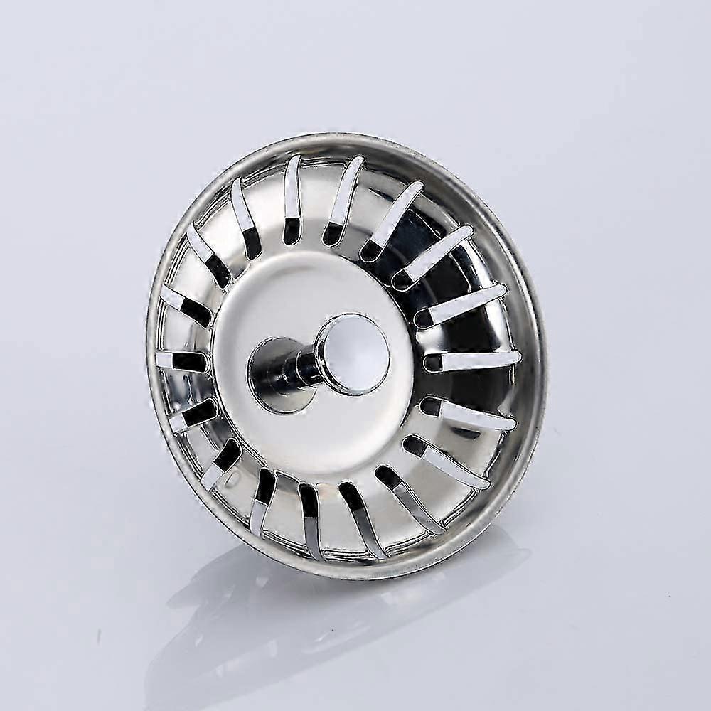 2 packKitchen sink strainer, sink strainer cover, diameter 80mm