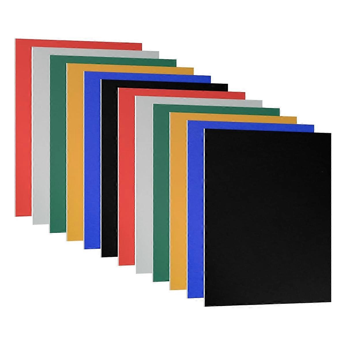 7x5x1/32inch Anodized Aluminum Sheet Set,0.8mm Thick Engraving Blanks