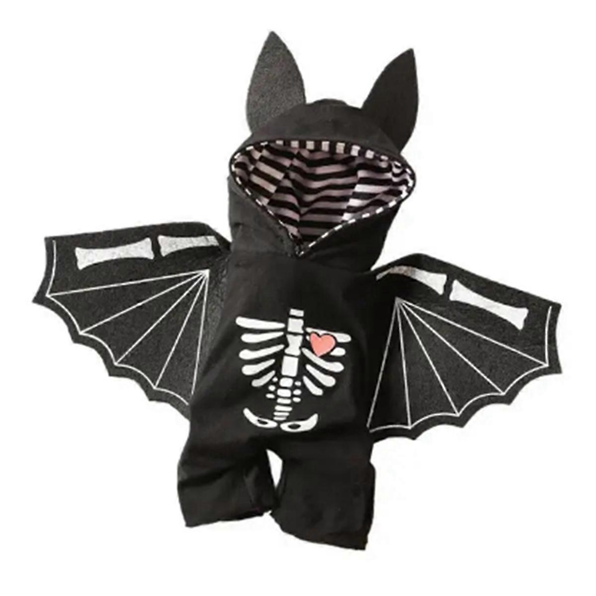 Halloween Pet Costumes Bat for Small Medium Large Dogs L