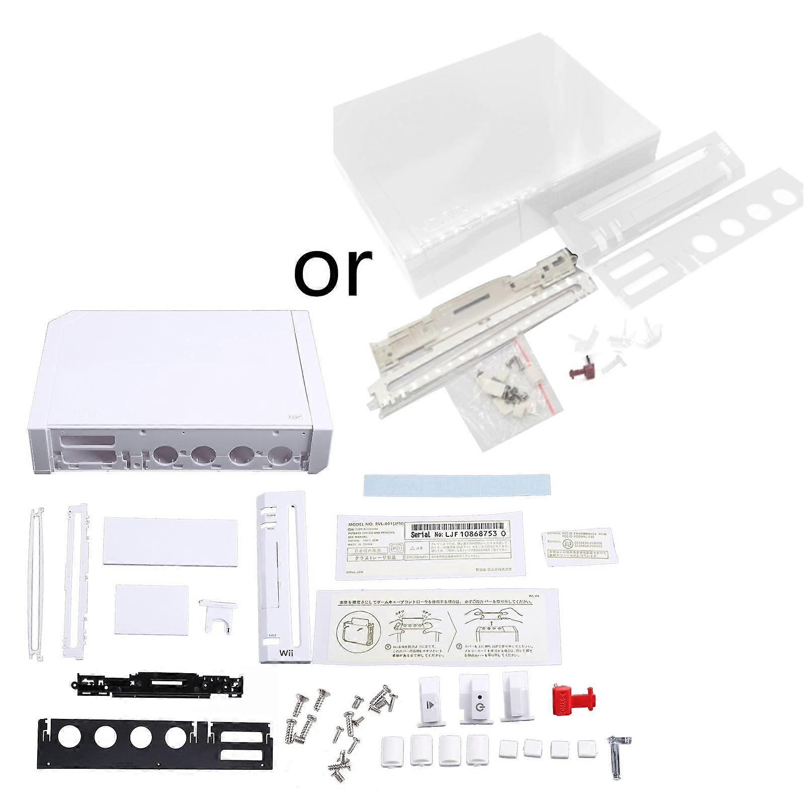 Full for Shell for Wii, Spare Parts for Game Console, 6 Colors Optional