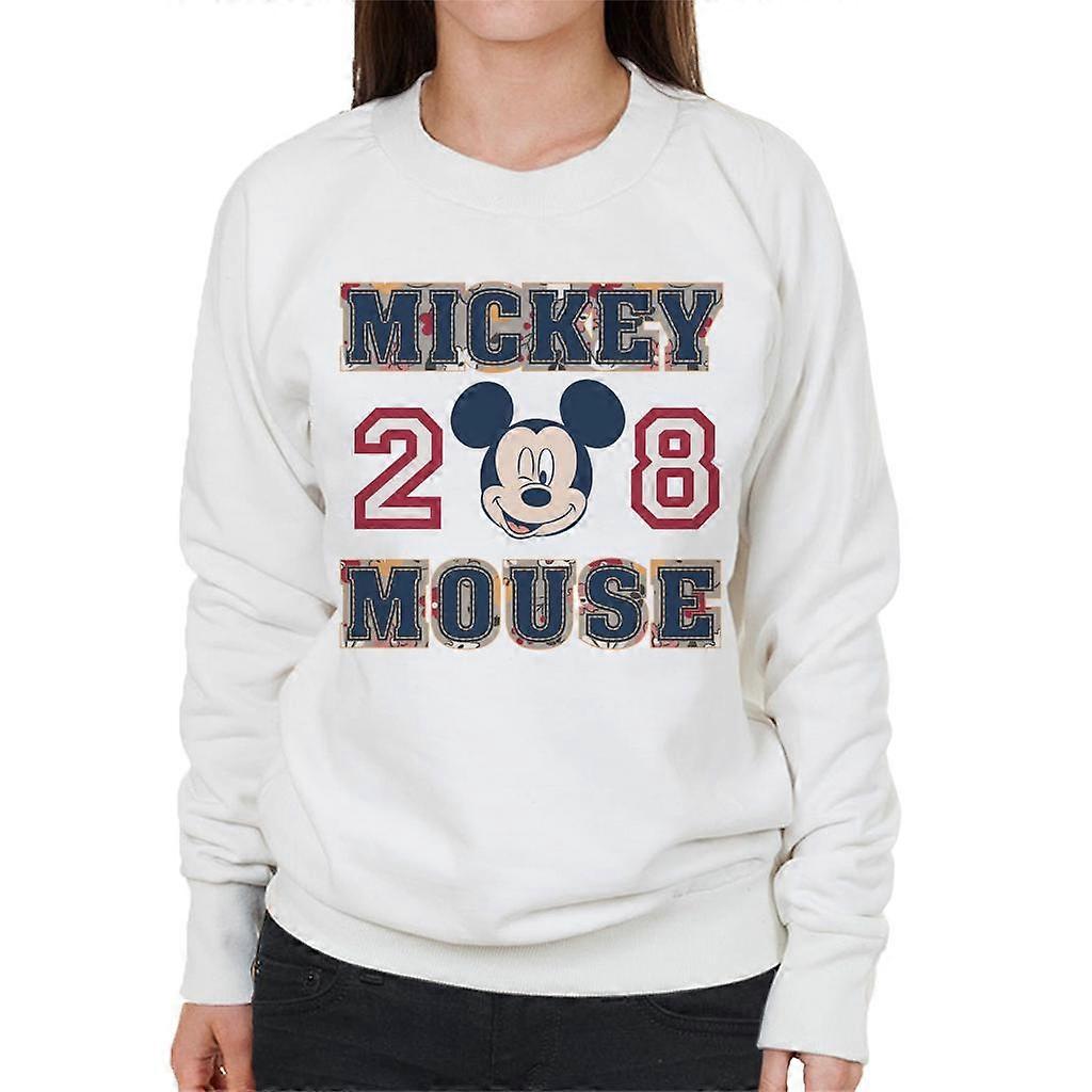 Disney Mickey Mouse Retro College Sports 1928 Women's Sweatshirt