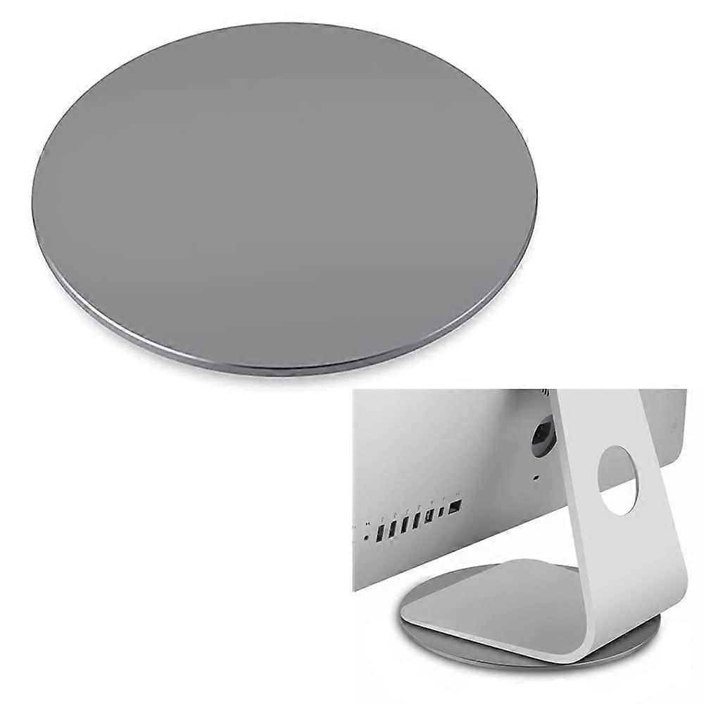 Aluminum 360-Degree Rotation Monitor Swivel Base For iMac And Laptop Flat Panel TV Turntable Display Stand
