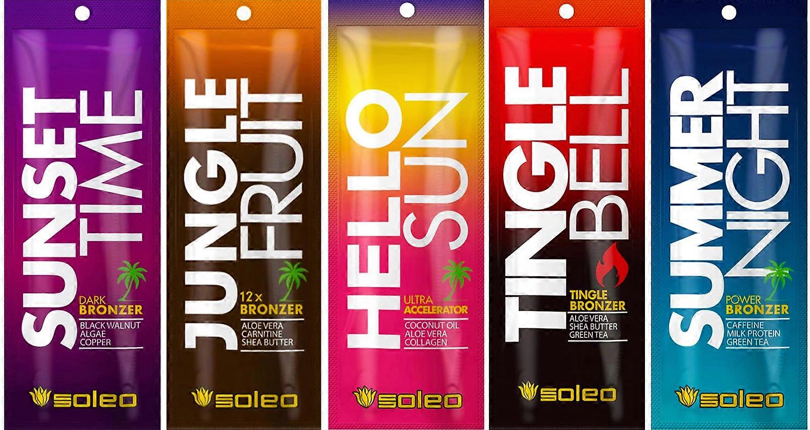 Soleo Basic Pakiet Saszetek 40+10 Do Solarium 15ml