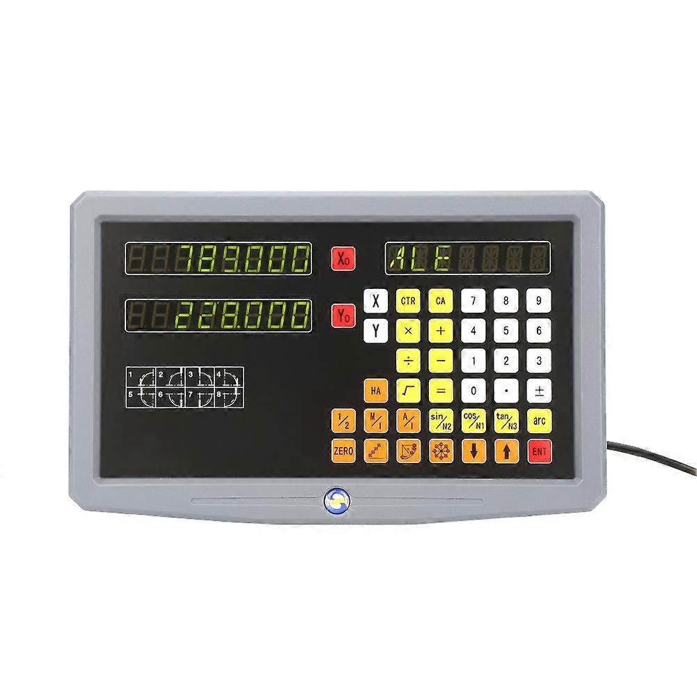 2 Axis Digital Readout Kit with Precision Linear Scale For Milling Machine I