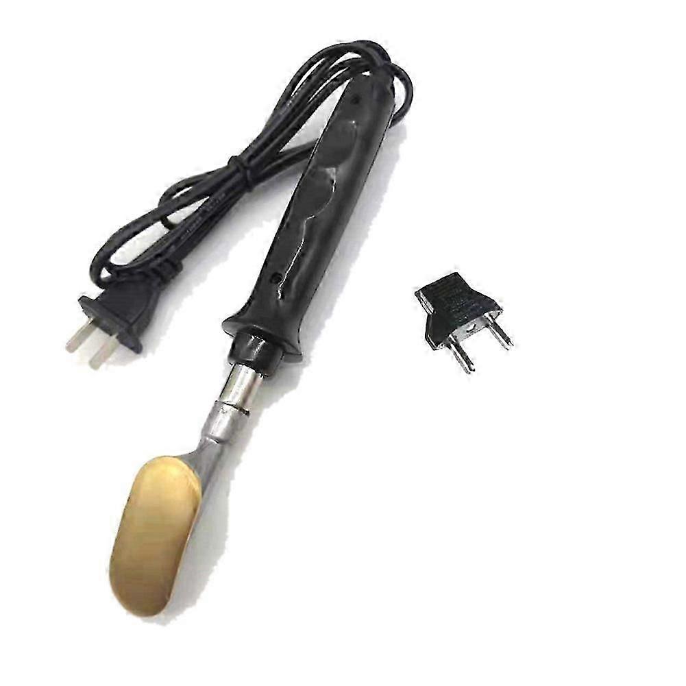 Electric Soldering Iron with Plastic Handle Flat Tip for Car Bumper Repair Hand Welding EU Plug-2025-ss