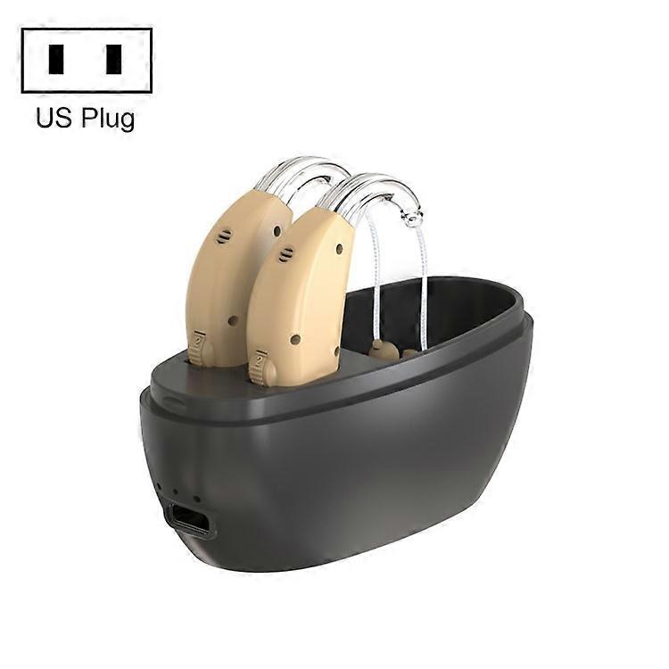 Elderly Use Can Charge Sound Amplifier Hearing Aid, Specification: US Plug