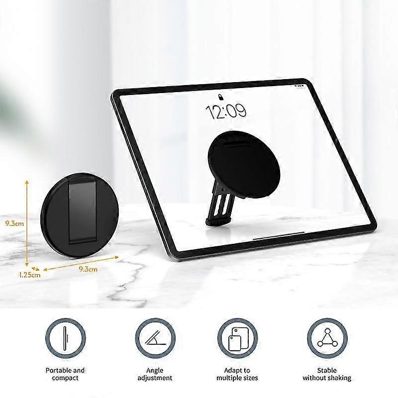 K3 Retractable Tablet Holder Stand Aluminum Alloy 360 Rotatable Extendable Tablet