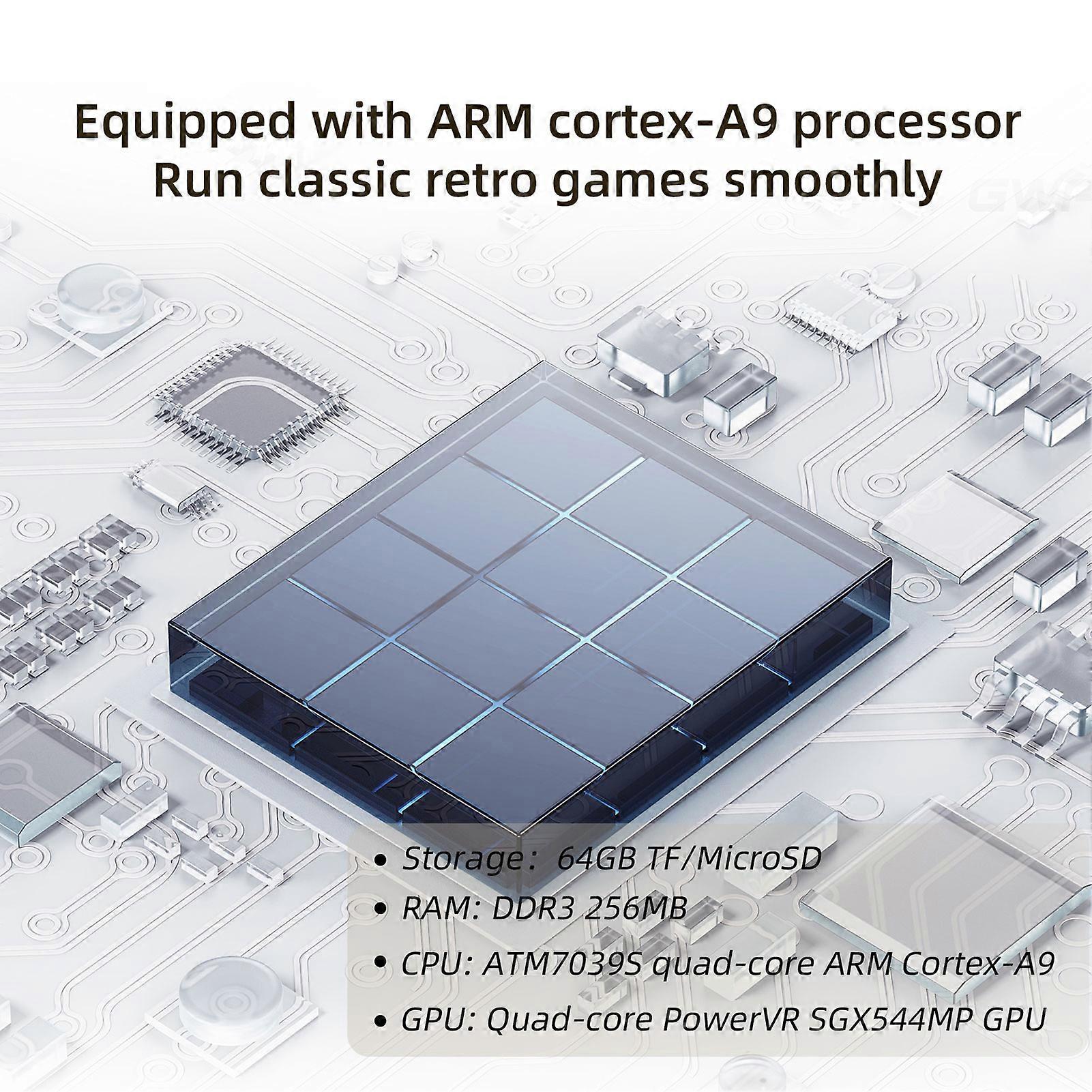 RG35XX Handheld Game Console Various Games Clear Images 3.5in Screen Gaming Machine