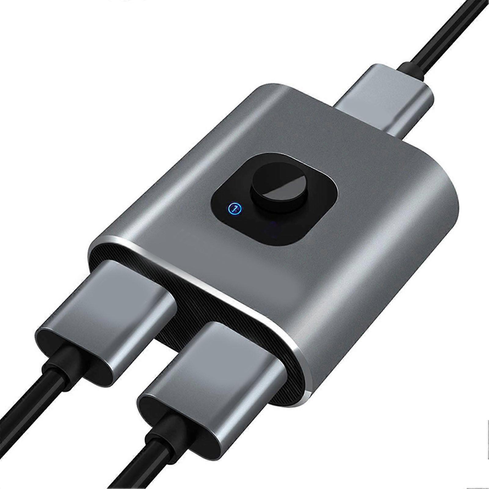 HD Switch 2 in 1 Out 4K 60Hz Supports 3D HD Bidirectional HD Multimedia Interface Splitter