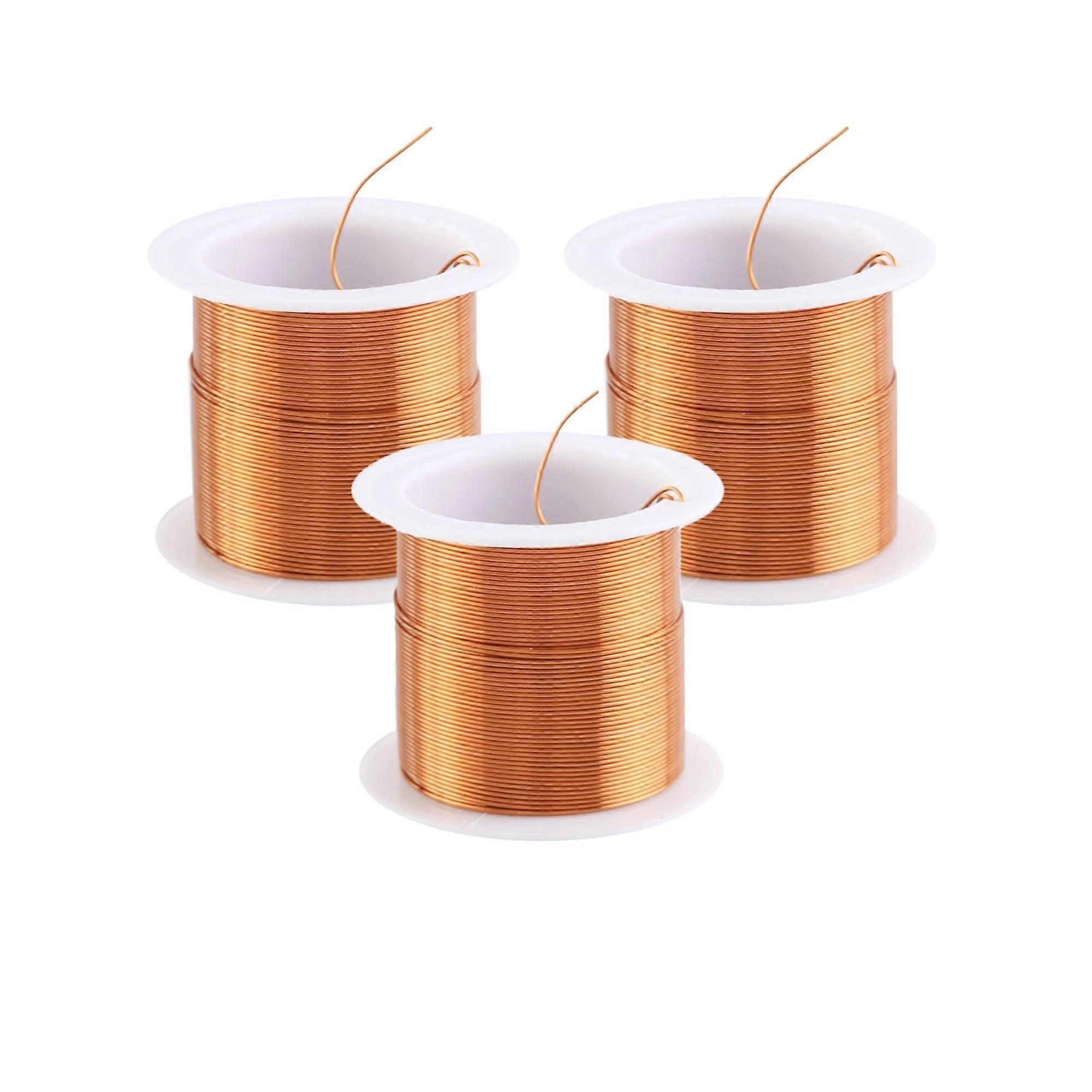 Copper Winding Wire 0.040-0.31mm Enameled Electromagnetic Wire 10100 Meter Length, 0.31mm Diameter, 15 Meters